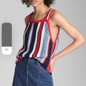 100% cotton knit tank top XS